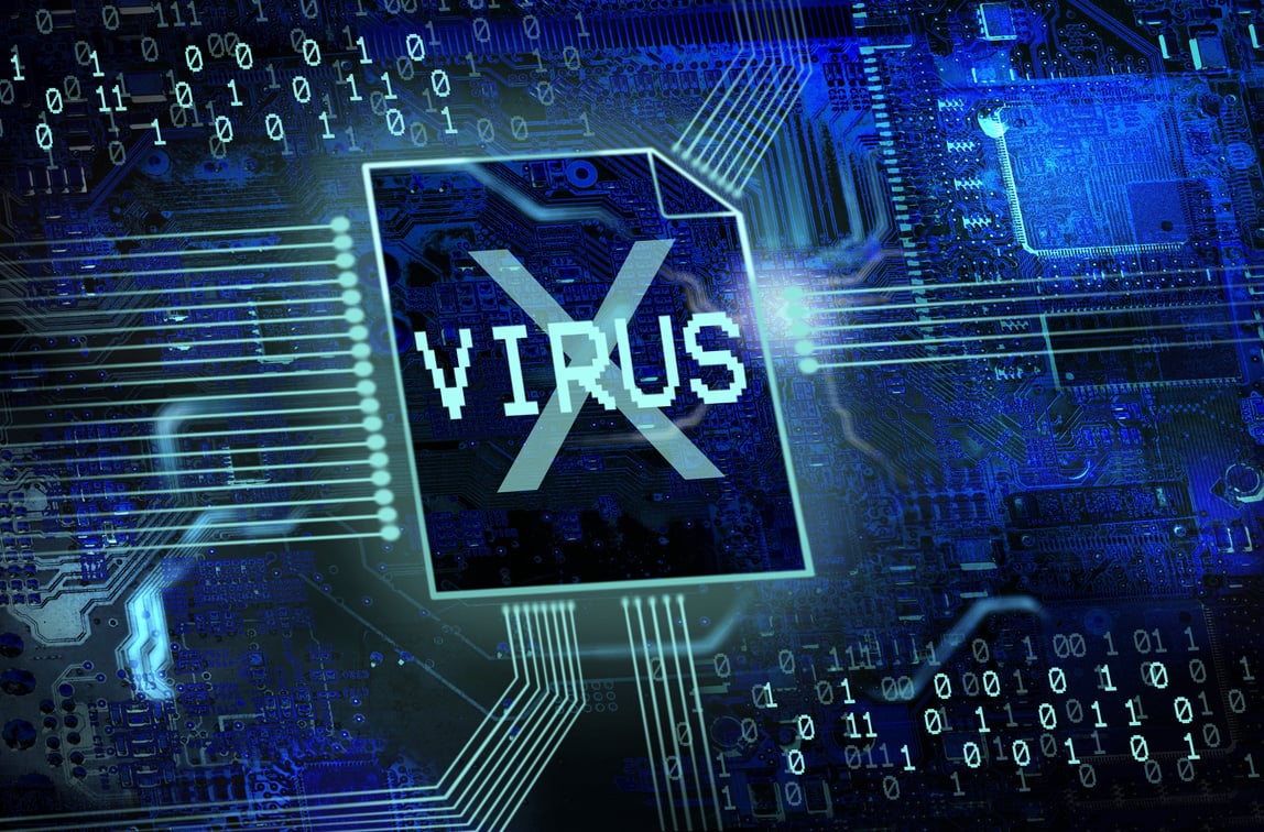 Computer Virus Background